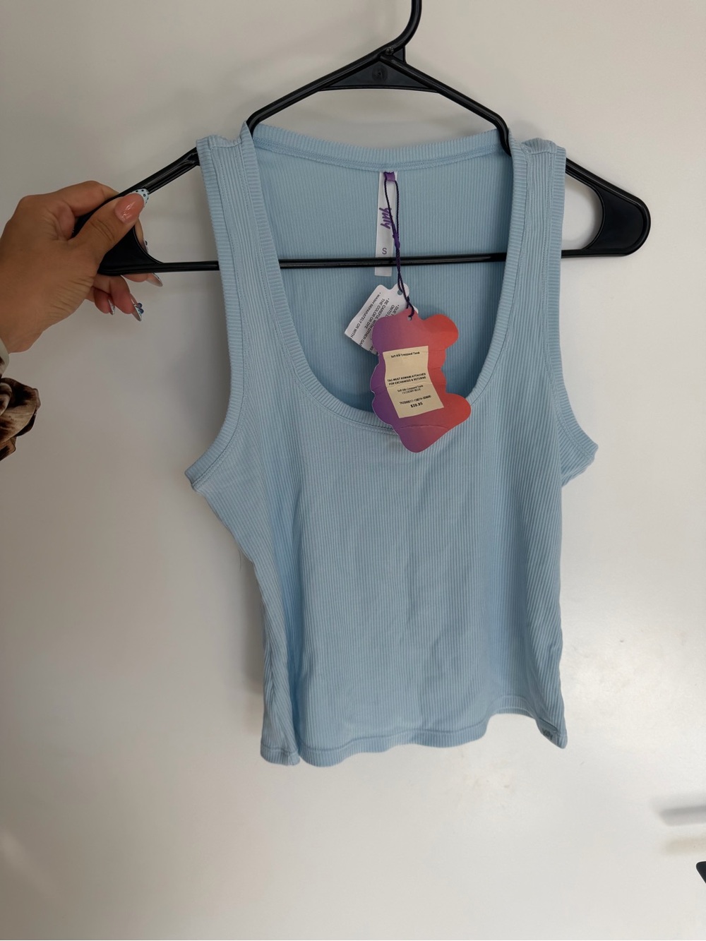 Ribbed Yitty set - Light Blue